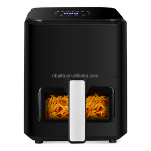 Aifa 1500W 8l <span class=keywords><strong>6</strong></span> <span class=keywords><strong>litres</strong></span> friteuses numériques intelligentes en verre <span class=keywords><strong>sans</strong></span> <span class=keywords><strong>huile</strong></span> friteuses entièrement en acier inoxydable - Product Image 6