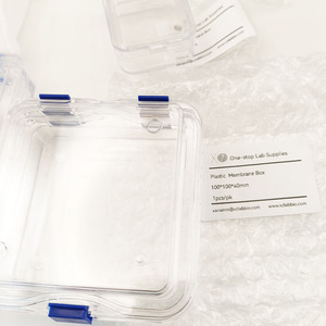 Boîte à membrane en plastique XZ Lab Supplies 100x60x22mm, transparente, portable, pour le stockage en laboratoire - Product Image 2