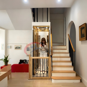 Ascensore Domestico Personalizzato per Interni ed Esterni, <span class=keywords><strong>3</strong></span> Piani, per <span class=keywords><strong>4</strong></span> Persone, Ascensore per Casa <span class=keywords><strong>e</strong></span> Hotel - Product Image 6