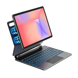 <span class=keywords><strong>Funda</strong></span> <span class=keywords><strong>con</strong></span> <span class=keywords><strong>Teclado</strong></span> Mágico Retroiluminado de 7 Colores Personalizada al por Mayor <span class=keywords><strong>para</strong></span> <span class=keywords><strong>Samsung</strong></span> Galaxy <span class=keywords><strong>Tab</strong></span> S10 Lite 10.9" - Product Image 1