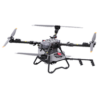 Fabricant de drones agricoles, drone pulvérisateur pour l'agriculture, UAV agricole, pulvérisation et semis de pesticides sur de grands champs, drones agricoles