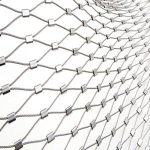 <span class=keywords><strong>Filet</strong></span> en treillis métallique souple en acier inoxydable 304 316 pour la protection des animaux <span class=keywords><strong>de</strong></span> zoo - Product Image 1