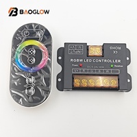 Promotion : Contrôleur de variateur d'intensité sans fil 6 touches pour bande LED flexible DC 5V avec télécommande pour éclairage intelligent à LED 5V