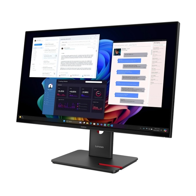 ThinkVision T27UD-40 27-inch 4K IPS Monitor with DP Interface for Business Office Desktop Use