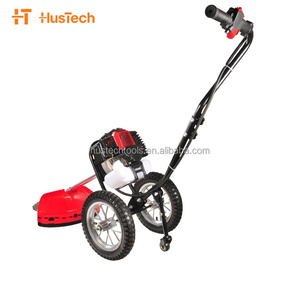 2 Stroke 21V Petrol Single <b>Cylinder</b> Professional <b>Lawn</b> <b>Mower</b> Grass Box DIY Two Wheel Hand Push Brush Cutter Garden Grass Trimmer - Product Image 2