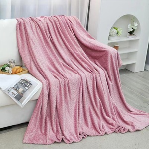 Coperta in pile di corallo Super morbida Double face per il nuovo nato carino Design personalizzato a <span class=keywords><strong>stella</strong></span> spessa in pile <span class=keywords><strong>polare</strong></span> di flanella solido gioioso - Product Image 2