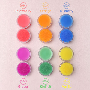 Exfoliante y Bálsamo Labial Vegano 2 en 1, Personalizado, Económico y Exclusivo, para Marca Privada Orgánica, Set de Exfoliante y Bálsamo Labial de Azúcar Rosa - Product Image 5