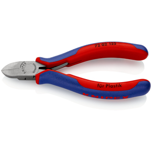 KNIPEX 72 02 125 Alicates de resina plástica con mangos multicomponentes 125 mm - Product Image 1