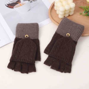 Gants amovibles douillets en gros pour uniforme scolaire, design moelleux résistant au froid, pour la tenue des stylos et la conduite de <span class=keywords><strong>scooter</strong></span> – Le <span class=keywords><strong>meilleur</strong></span> choix pour - Product Image 4