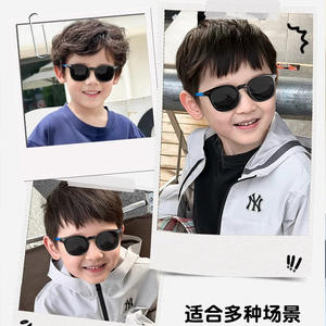 แว่นกันแดดแฟชั่น unisex รุ่น 8335 กรอบ TR90 เลนส์ TAC ป้องกันรังสียูวี 400 สำหรับเด็กและผู้ใหญ่ ใช้กลางแจ้ง - Product Image 4