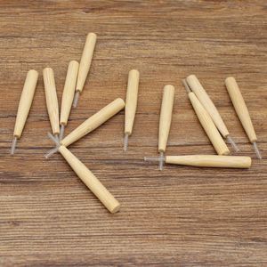 Bathroom Accessory Disposable Bamboo Tooth <b>Gap</b> Cleaning Brush for Hotel or Travel Bathroom Sets - Product Image 3