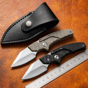 Couteau pliant EDC, couteau de poche, haute dureté, auto-défense, portable, multifonctionnel, survie en plein air, camping, fruits - Product Image 4