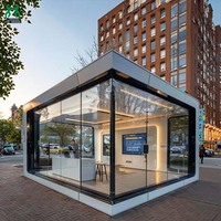Maisons préfabriquées en acier modernes et contemporaines, construction rapide, villa, appartement, bureau, écologiques, économie d'énergie, imperméables