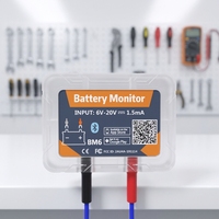 Monitor Inalámbrico BM6 de 12V, Analizador de Automóviles, Herramientas de Diagnóstico, Probador de Batería con Conectividad Bluetooth