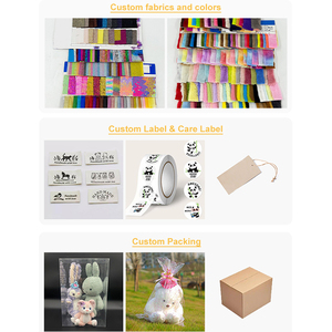 Búp bê gấu bông xoăn mềm mại và dễ thương tùy chỉnh đồ chơi nhồi bông Ngày lễ tình nhân đồ chơi thú nhồi bông bạn đồng hành của - Product Image 6