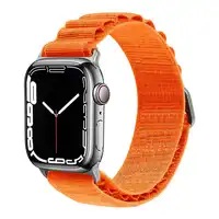 สายนาฬิกาไนลอนสำหรับ Apple Watch 8,สายนาฬิกาไนล่อนแบบห่วงอัลไพน์