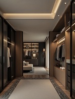 Système de dressing sur mesure pour toute la maison, armoire personnalisée OEM/ODM avec conception CAO