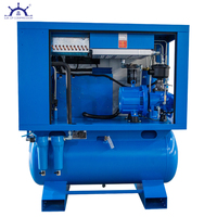200 L 300 L 400 L 500 L Compresseur d'air industriel électrique rotatif à vis Compresseur d'air intégré 4 en 1 Sécheur d'air combiné