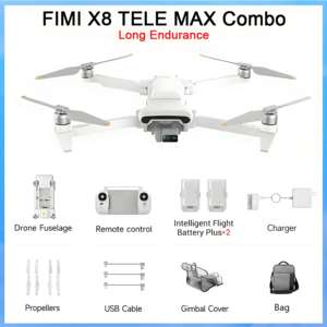 FIMI X8 <span class=keywords><strong>TELE</strong></span> MAX, cardan mécanique 3 axes, photos 8K, vidéos 4K HDR, design résistant à la pluie, photographie aérienne professionnelle, drone RC - Product Image 6