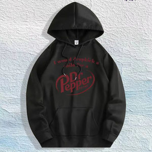 Almacén Local en EE. UU.: Sudadera con Capucha 100% Algodón con el Eslogan de <span class=keywords><strong>Dr</strong></span>. Pepper, 7 Colores - Product Image 1