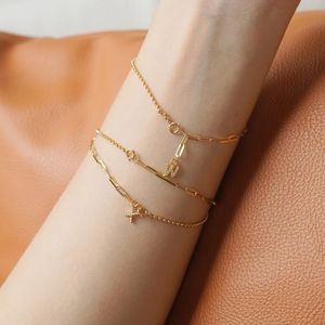 จี้ตัวอักษรแบบกำหนดเอง Xinfly บนสร้อยรูปตัว O ขายส่งกำไลข้อมือและข้อเท้าเพชรธรรมชาติพร้อมตัวล็อคแบบคลิปหนีบกระดาษ - Product Image 2