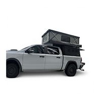 Tente de toit pour pick-up, imperméable et coupe-vent, auvent de benne de camion léger et pliable, une chambre, camping toutes saisons