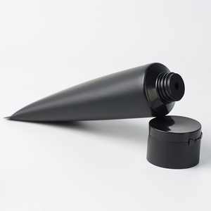 Tubo suave de plástico Personalizado 1OZ 2OZ 5OZ 8OZ Envase cosmético negro Tubo suave 30ml 50ml 100mL Tubo acondicionador de champú al por mayor - Product Image 5