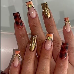 10 unids/caja estilo <span class=keywords><strong>de</strong></span> <span class=keywords><strong>verano</strong></span> 3D <span class=keywords><strong>Gel</strong></span> suave <span class=keywords><strong>uñas</strong></span> postizas logotipo personalizado cubierta completa lujo acrílico prensa <span class=keywords><strong>uñas</strong></span> ataúd patrón Punta <span class=keywords><strong>de</strong></span> <span class=keywords><strong>uñas</strong></span> dedos - Product Image 3