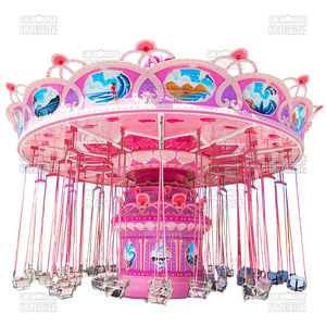 Sillas voladoras para la familia en el recinto ferial: paseos ideales en el parque de atracciones para una aventura memorable en el parque temático - Product Image 2