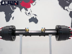 <span class=keywords><strong>Ejes</strong></span> Americanos de Alta Resistencia de 13/14/16T <span class=keywords><strong>para</strong></span> <span class=keywords><strong>Remolques</strong></span> de Camiones, Piezas y Accesorios de Fábrica China - Product Image 3