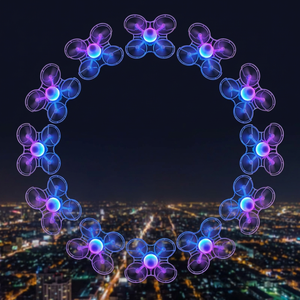 Grand Opening Drone Display One-Key Auto Takeoff/Landing, Dynamic Light Art 15cm Accuracy & 3-Axis Gyro for VIP Events - Product Image 6