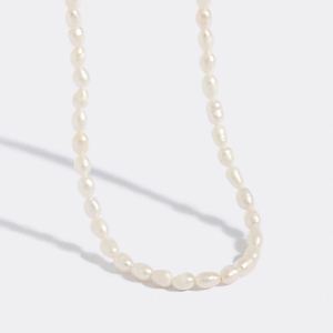 قلادة لؤلؤ المياه العذبة الراقية قلادة لؤلؤة الزنمة الفردية للنساء الصيف نمط - Product Image 6