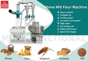 Moulin à <span class=keywords><strong>farine</strong></span> <span class=keywords><strong>de</strong></span> <span class=keywords><strong>blé</strong></span> commercial <span class=keywords><strong>de</strong></span> petite taille à broyage à sec pour la conservation naturelle des nutriments - Product Image 5