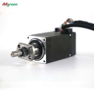 มอเตอร์สเต็ปเปอร์ Allgreen Nema 34 พร้อมสกรูตะกั่ว 1610 แบบวงเปิดสำหรับเครื่องกลึง บอลสกรู มอเตอร์แรงบิด 4.5 นิวตันเมตร~12 นิวตันเมตร 100 มม.-150 มม. - Product Image 5