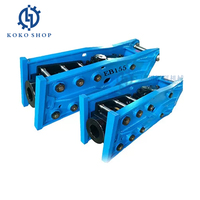 Disjoncteur de roche hydraulique t, avec marteau mbs, silencieux, pour 1 à 30 tonnes