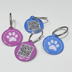 キーホルダーPVC NFCアクセスコントロールカードミニ防水13.56MHzタグペーパーレス名刺機能 - Product Image 6