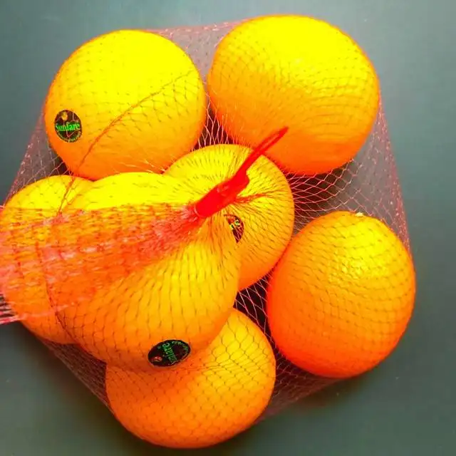 Werksanpassung Nylon röhrenförmige Netzbeutel Kunststoff Obst- und Gemüseverpackung Netzrolle