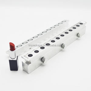 カスタム12キャビティラウンドリップバームアルミ金型ビークリップスティックリップスティック金型充填金型 - Product Image 1