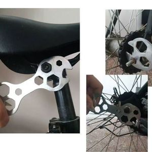 Llave Multifuncional para Bicicleta Rx, Acero con Alto Contenido de Carbono, Recubierta de Zinc, Mango de 20 mm, para Bicicletas de Carretera, Ajuste de Tornillos de 8 y 10 Tamaños - Product Image 2