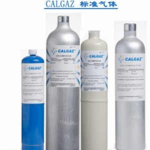 ชุดสอบเทียบก๊าซมาตรฐาน Calgaz 4-in-1 50PPM H2S 500PPM CO 2.2CH4 18O2 N2 กระบอกอลูมิเนียมสำหรับตรวจจับก๊าซพิษ - Product Image 1