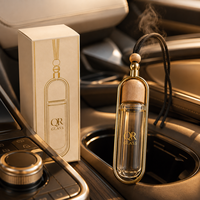 Cadeaux promotionnels pour entreprises, mini flacon de parfum avec boîte, 10 ml, flacons de parfum vides à suspendre, conteneur de parfum pour voiture, flacon de parfum en verre