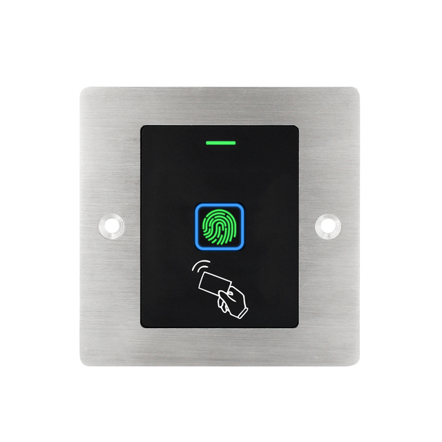 Waterproof Outdoor Biometric Access Control Fingerprint Reader RFID System with Wiegand 26/34 Bits In/out