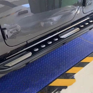 Lantsun J49 accessoires de voiture adaptés pour Jeep Wrangler JK 07-17 plate-forme de barre latérale <span class=keywords><strong>marchepied</strong></span> latéral <span class=keywords><strong>2</strong></span> pédales de porte - Product Image 3