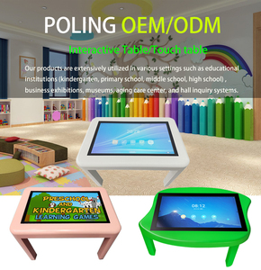 Juego Educativo Interactivo JCVISION con Pantalla Táctil Redonda 4k <span class=keywords><strong>Android</strong></span> de 32, 43 y 55 Pulgadas para Niños - Product Image 4