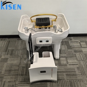 Kisen – Bac de lavage portable sans tuyauterie pour salon de beauté, avec chauffe-eau et 2 réservoirs – Meilleur design - Product Image 6