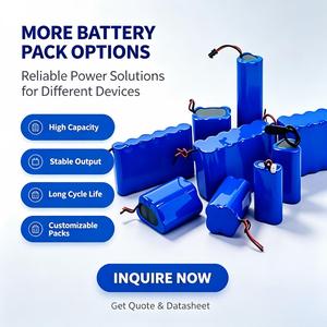 Baterai Lithium 18650 3.7V 2600mAh Baterai Lithium-Ion Silinder Konektor 2S2P BMS Terintegrasi 1000 Siklus 2 Tahun - Product Image 2