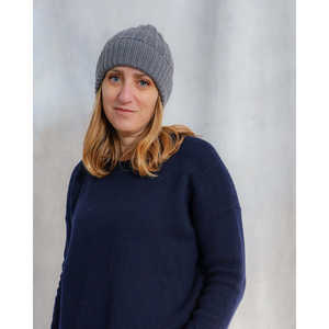 Cappello da donna Heyfoo in lana e misto lana a coste in stile inglese - Product Image 1