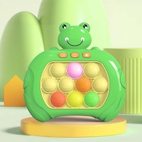 Jeu de tape-taupe portable avec musique et LED, jeu de mémoire multijoueur rapide, jouet anti-stress pour enfants, cadeau d'anniversaire, cadeau de fête
