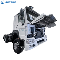 Camion tracteur Sinotruk HOWO remis à neuf 6x4 8x4 pour le transport de conteneurs sur long trajet