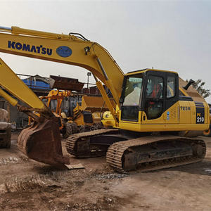 Excavatrice d'occasion KOMATSU de 21 tonnes à PC210-7 prix bas d'origine à l'état neuf, conforme PC210 EPA et CE en stock Offre Spéciale - Product Image 1